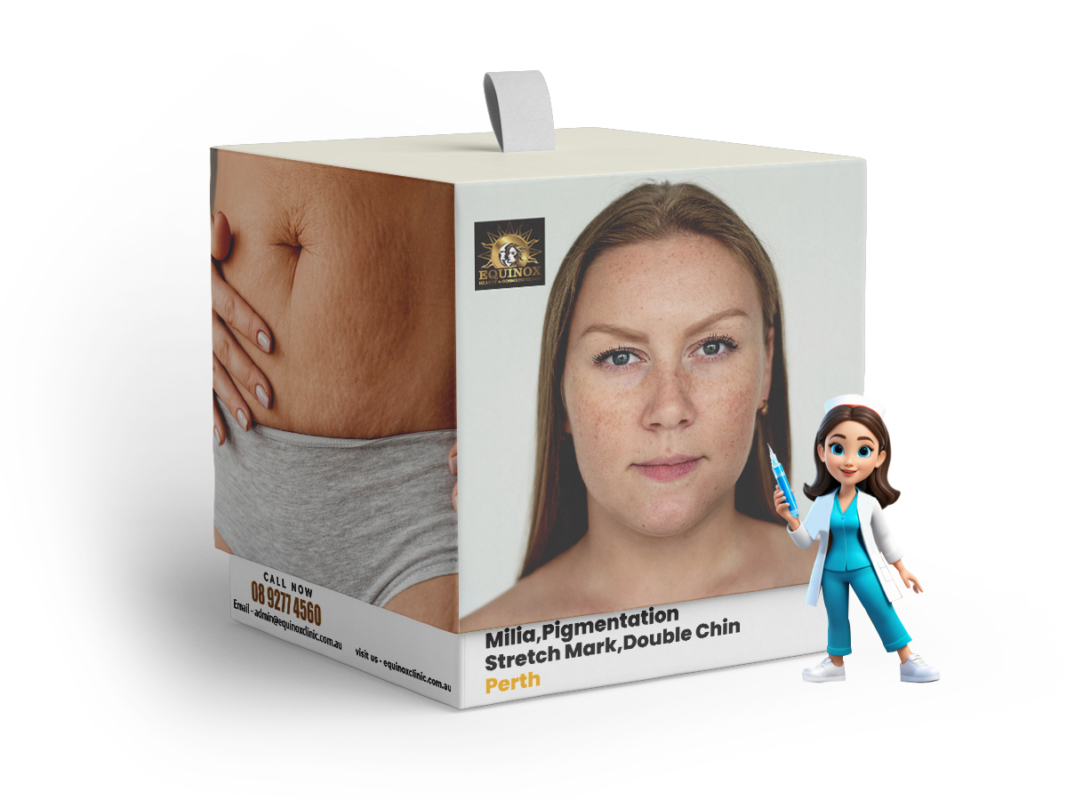 Blogs 1 Milia, Pigmentation, Stretch Mark and Double Chin Removal: Awaiting New Transformations