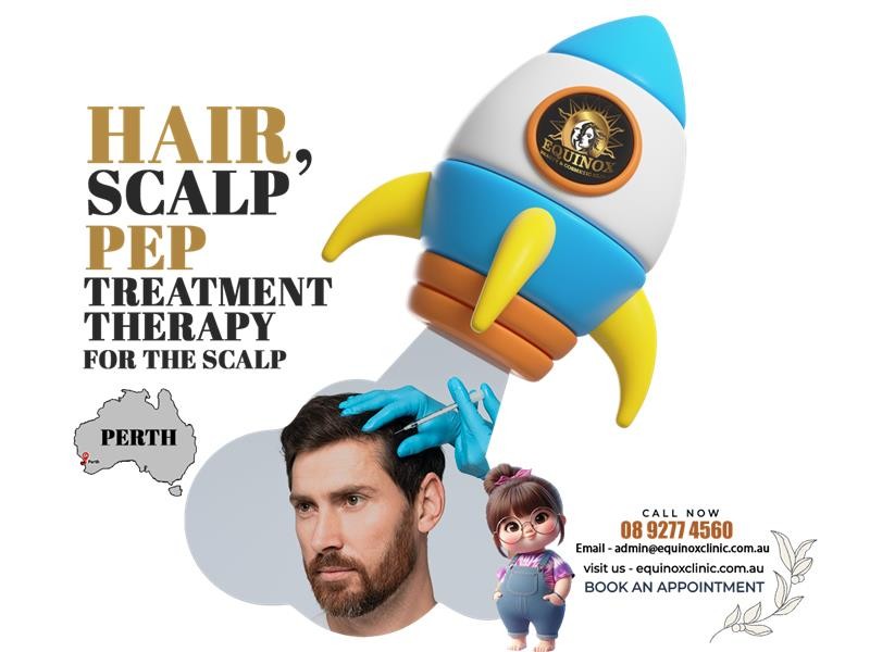 Hair, Scalp PEP treatment therapy for the scalp Perth