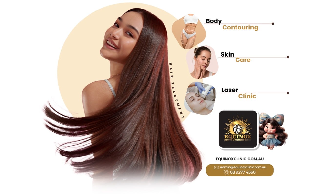 Hair treatment,Laser,skin care clinic, Body Contouring Perth