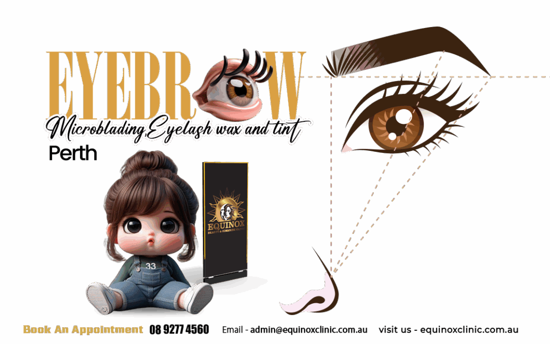 Eyebrow Microblading, Eyelash wax and tint Perth
